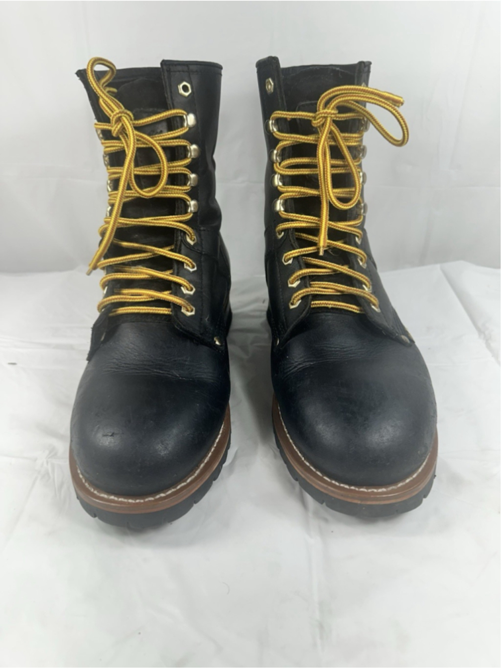 AdTec Mens 1439 Logger 9" Work boot black soft toe SIZE 13 M